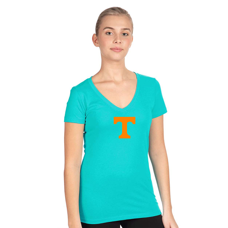 Women's Tennessee Volunteers  Next Level V-Neck T-Shirt